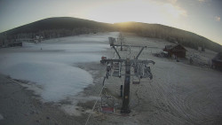 Dolní část sjezdovky Skiareálu Ramzová