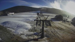 Dolní část sjezdovky Skiareálu Ramzová