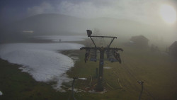 Dolní část sjezdovky Skiareálu Ramzová