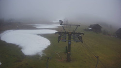 Dolní část sjezdovky Skiareálu Ramzová