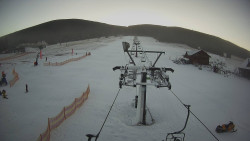 Dolní část sjezdovky Skiareálu Ramzová