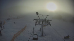 Dolní část sjezdovky Skiareálu Ramzová