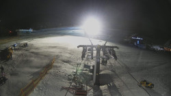 Dolní část sjezdovky Skiareálu Ramzová