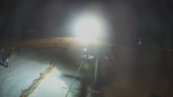 Dolní část sjezdovky Skiareálu Ramzová