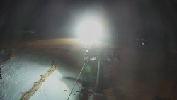 Dolní část sjezdovky Skiareálu Ramzová