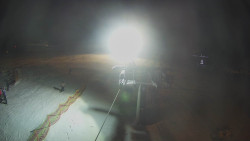 Dolní část sjezdovky Skiareálu Ramzová