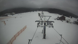 Dolní část sjezdovky Skiareálu Ramzová