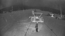 Dolní část sjezdovky Skiareálu Ramzová