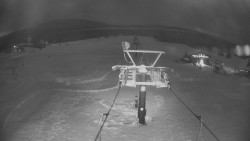 Dolní část sjezdovky Skiareálu Ramzová