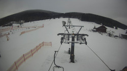 Dolní část sjezdovky Skiareálu Ramzová