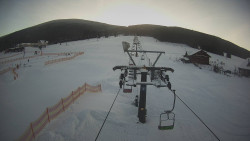 Dolní část sjezdovky Skiareálu Ramzová