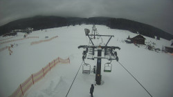 Dolní část sjezdovky Skiareálu Ramzová