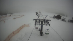 Dolní část sjezdovky Skiareálu Ramzová