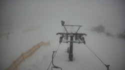 Dolní část sjezdovky Skiareálu Ramzová