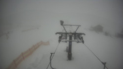 Dolní část sjezdovky Skiareálu Ramzová