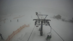 Dolní část sjezdovky Skiareálu Ramzová