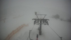 Dolní část sjezdovky Skiareálu Ramzová