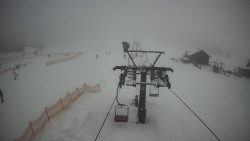 Dolní část sjezdovky Skiareálu Ramzová