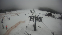 Dolní část sjezdovky Skiareálu Ramzová