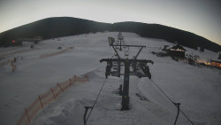 Dolní část sjezdovky Skiareálu Ramzová