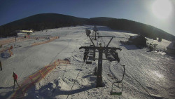 Dolní část sjezdovky Skiareálu Ramzová