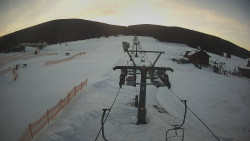 Dolní část sjezdovky Skiareálu Ramzová