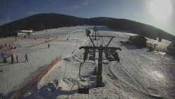 Dolní část sjezdovky Skiareálu Ramzová