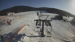 Dolní část sjezdovky Skiareálu Ramzová