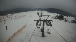 Dolní část sjezdovky Skiareálu Ramzová