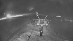 Dolní část sjezdovky Skiareálu Ramzová