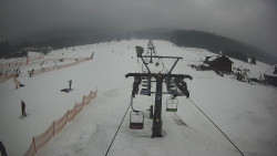 Dolní část sjezdovky Skiareálu Ramzová