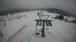 Dolní část sjezdovky Skiareálu Ramzová