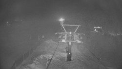 Dolní část sjezdovky Skiareálu Ramzová