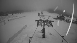 Dolní část sjezdovky Skiareálu Ramzová