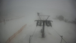 Dolní část sjezdovky Skiareálu Ramzová