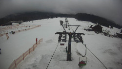 Dolní část sjezdovky Skiareálu Ramzová