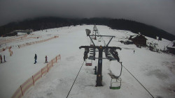 Dolní část sjezdovky Skiareálu Ramzová