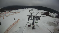 Dolní část sjezdovky Skiareálu Ramzová