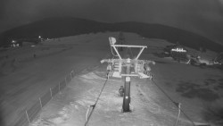 Dolní část sjezdovky Skiareálu Ramzová