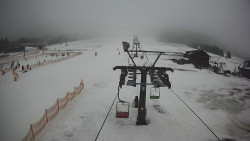 Dolní část sjezdovky Skiareálu Ramzová