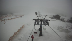 Dolní část sjezdovky Skiareálu Ramzová