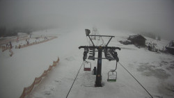 Dolní část sjezdovky Skiareálu Ramzová