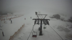 Dolní část sjezdovky Skiareálu Ramzová