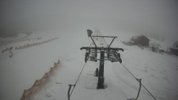 Dolní část sjezdovky Skiareálu Ramzová