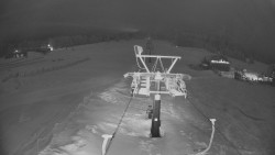 Dolní část sjezdovky Skiareálu Ramzová