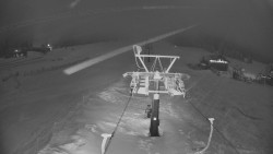 Dolní část sjezdovky Skiareálu Ramzová