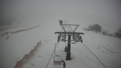 Dolní část sjezdovky Skiareálu Ramzová