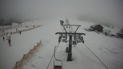 Dolní část sjezdovky Skiareálu Ramzová