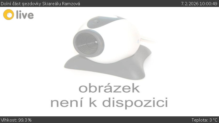 Horské atrakce Ramzová - Dolní část sjezdovky Skiareálu Ramzová - 7.2.2026 v 10:00