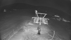 Dolní část sjezdovky Skiareálu Ramzová